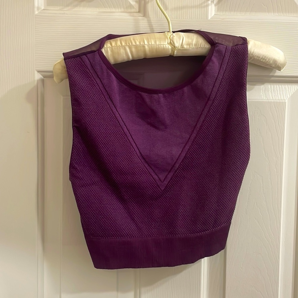 Better Bodies Roxy workout top purple